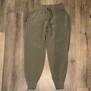 Abercrombie & Fitch Olive Green Jogger Pants